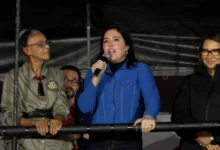 Simone Tebet cobra explicações de Flávio Bolsonaro sobre relação com Banco Master