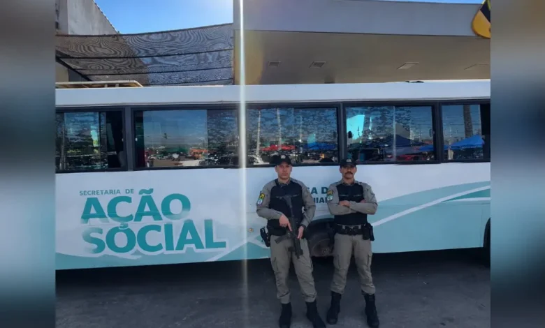 Suspeito embriagado é preso em Caldas Novas após furtar ônibus da prefeitura para buscar usuários