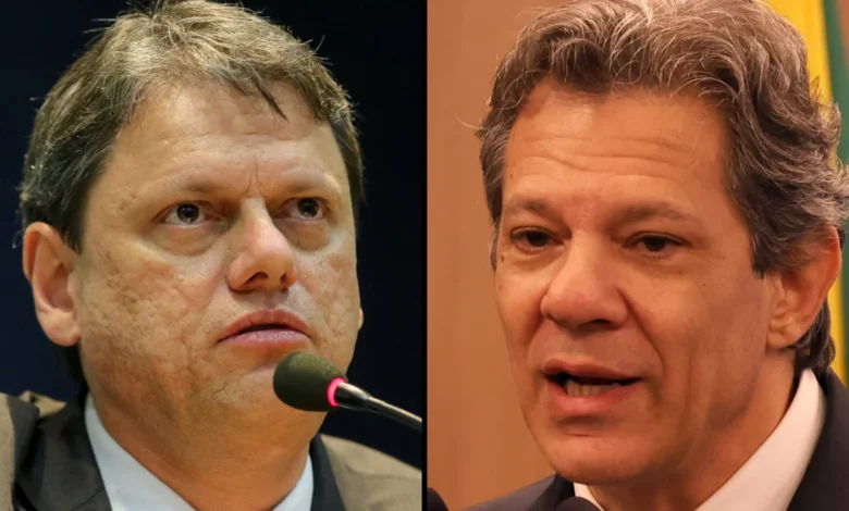 Tarcísio lidera intenções de voto em São Paulo com 50% contra 33% de Haddad