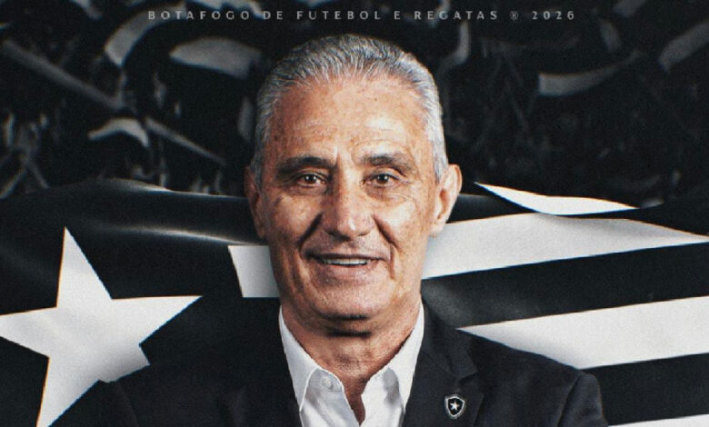 Tite assume comando técnico do Botafogo com contrato de longo prazo