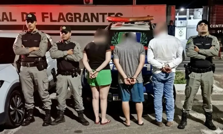 Trio é preso após aplicar golpe e roubar R$ 120 mil de engenheiro em Itumbiara