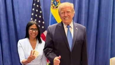 Trump e Delcy Rodríguez realizam encontro diplomático em Nova York