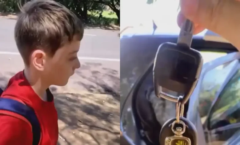 Vídeo de pai revelando compra de carro aos filhos viraliza e comove internautas
