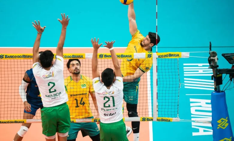 Vôlei brasileiro busca vitória contra Venezuela para consolidar vaga olímpica