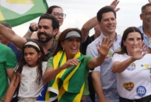 Wellington Carrijo reforça aliança com Gracinha Caiado em ato político