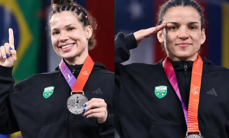 Wrestling brasileiro brilha nos Jogos Sul-americanos com conquistas de Laís Nunes e Kamilla Barbosa