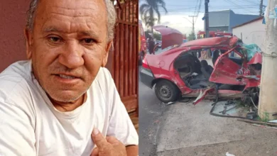 Acidente entre carro e caminhão no setor Lorena Park mata serralheiro de 67 anos em Goiânia