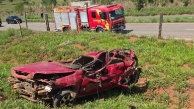 Acidente grave na rodovia resulta em morte e feridos após capotamento
