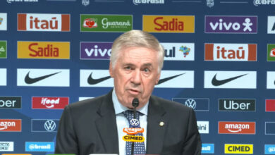Ancelotti anuncia convocação da Seleção com foco em jovens e sem atletas de Flamengo e Palmeiras