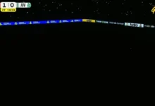 Apagão surpreende torcedores e deixa estádio do Vila Nova totalmente às escuras
