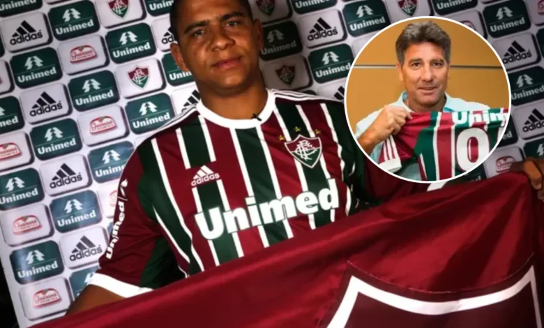 Atacante Walter recorda aposta curiosa com Renato Gaúcho nos tempos de Fluminense