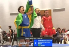 Atleta goiano brilha na Argentina e conquista título internacional de sanda