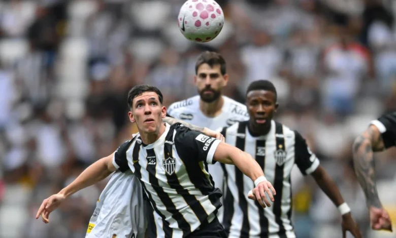 Atlético-mg supera Santos com virada épica nos instantes finais na Arena MRV