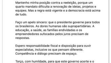 Augusto Cury cumprimenta Lula pela vitória e cobra responsabilidade fiscal