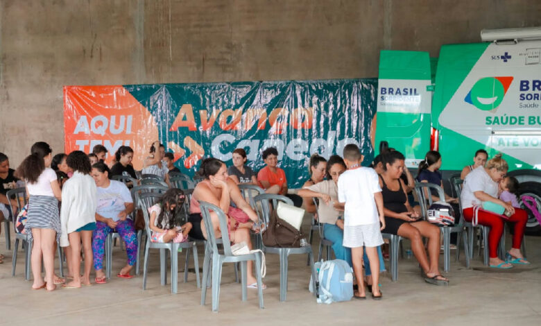 Avança saúde leva atendimento médico e vacinação ao Residencial Ecológico Araguaia