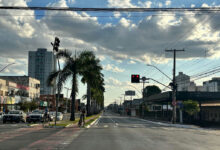 Avenida T-63 em Goiânia recebe novo sistema de ônibus com viagens mais rápidas