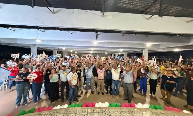 Base governista mobiliza milhares em Porangatu na reta final da campanha