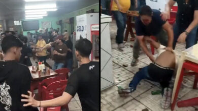 Briga generalizada interrompe gravação de videoclipe em bar de Hidrolândia