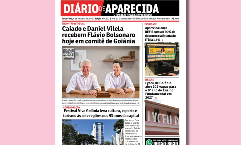 Caiado e Vilela recebem Bolsonaro em Goiânia para articulação política estratégica