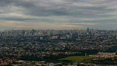 Calor e céu encoberto marcam a previsão do tempo para esta sexta-feira em Goiânia