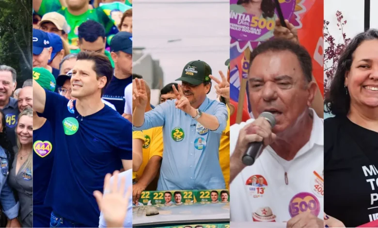Candidatos ao governo de Goiás intensificam atos finais antes da votação