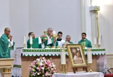 Catedral Metropolitana de Goiânia recebe relíquia de Santo Aníbal Maria Di Francia em missa