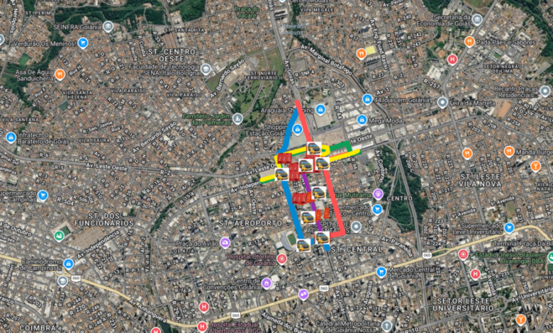 Centro de Goiânia tem trânsito alterado até domingo por causa de festival