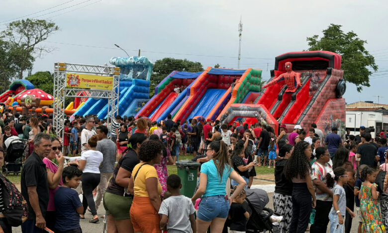 Cidafeliz atrai 12 mil pessoas em celebração do Dia das Crianças em Aparecida de Goiânia