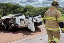 Colisão frontal na BR-452 mata engenheiro agrônomo em Rio Verde
