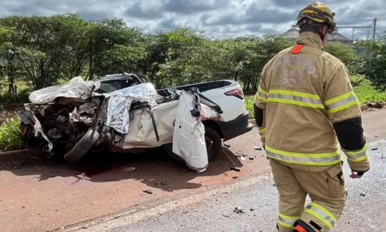 Colisão frontal na BR-452 mata engenheiro agrônomo em Rio Verde