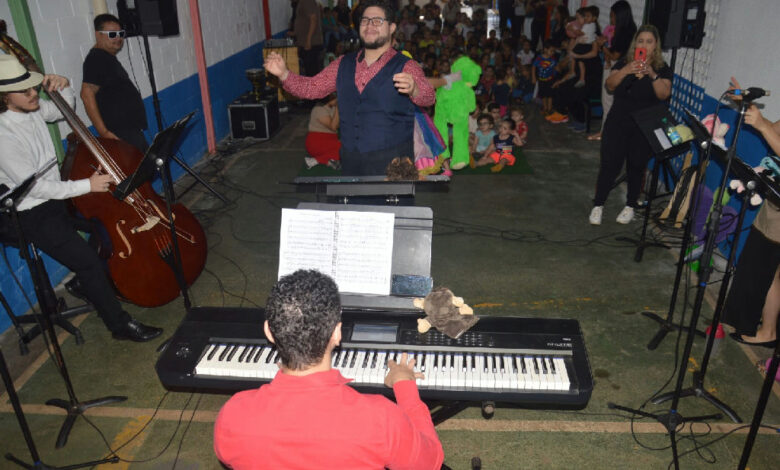 Concerto Divertido integra música e educação em escolas da rede municipal de Goiânia