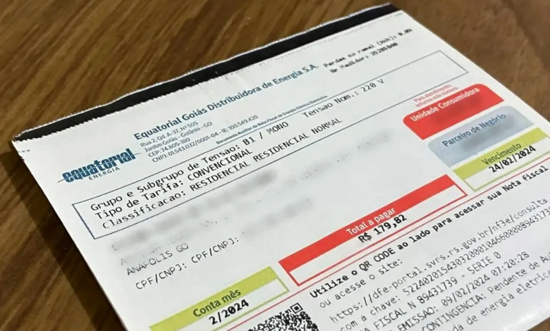 Conta de luz sofre novo reajuste em Goiás e pesa no bolso dos consumidores