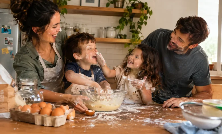 Culinária em família: como envolver as crianças no preparo de receitas