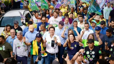 Daniel Vilela lidera caminhada histórica do MDB pelas ruas de Goiânia
