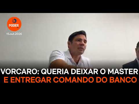 Daniel Vorcaro afirma à Polícia Federal que planejava deixar comando do Banco Master