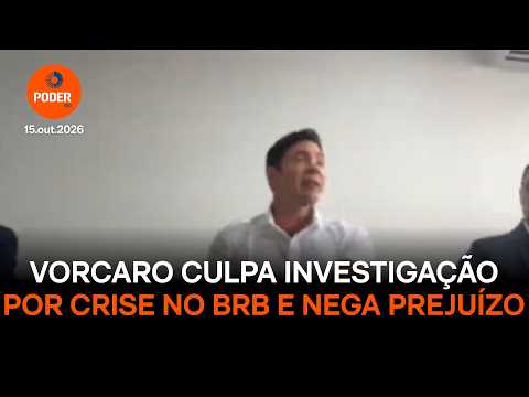 Daniel Vorcaro atribui crise do BRB à Polícia Federal, nega perdas e pede liberdade