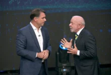 Debate político esquenta com embate direto entre flávio e lula na televisão