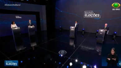 Debate presidencial na Band expõe divergências sobre segurança e terrorismo