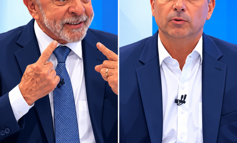 Debate presidencial na TV Globo marca confronto final entre Lula e Flávio Bolsonaro