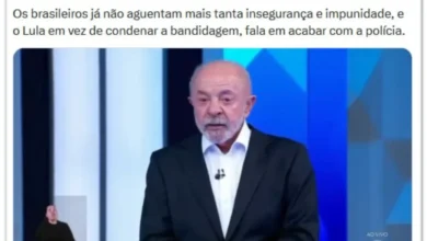 Declaração de Lula sobre segurança gera críticas intensas de Políticos da oposição