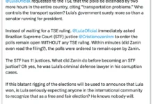 Donald Trump Jr. compartilha post que compara Lula a Nicolás Maduro