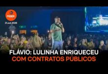 Eleições 2026: Flávio Bolsonaro acusa filho de Lula de enriquecimento ilícito