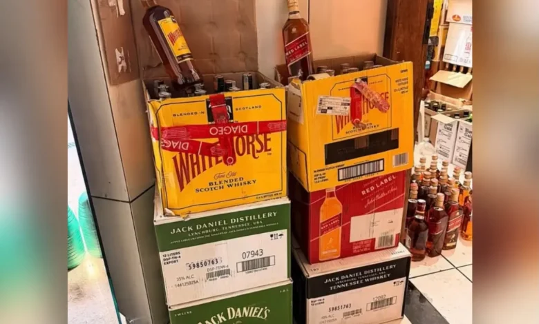 Esquema de falsificação de bebidas alcoólicas é descoberto