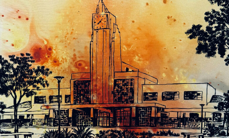 Exposição celebra história de Goiânia com telas de Walber Rezende em shopping