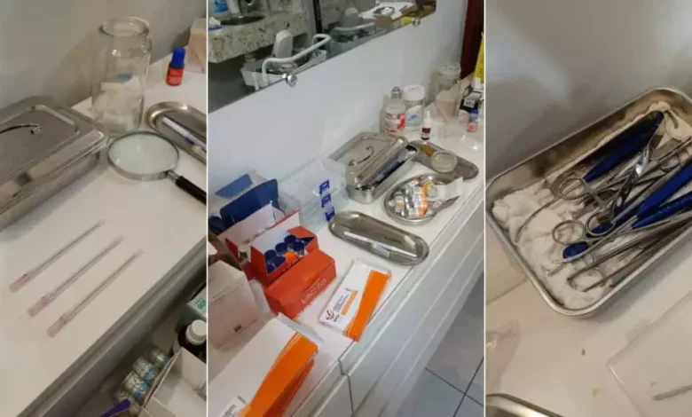 Fisioterapeuta é preso em Goiânia por operar clínica de estética sem autorização