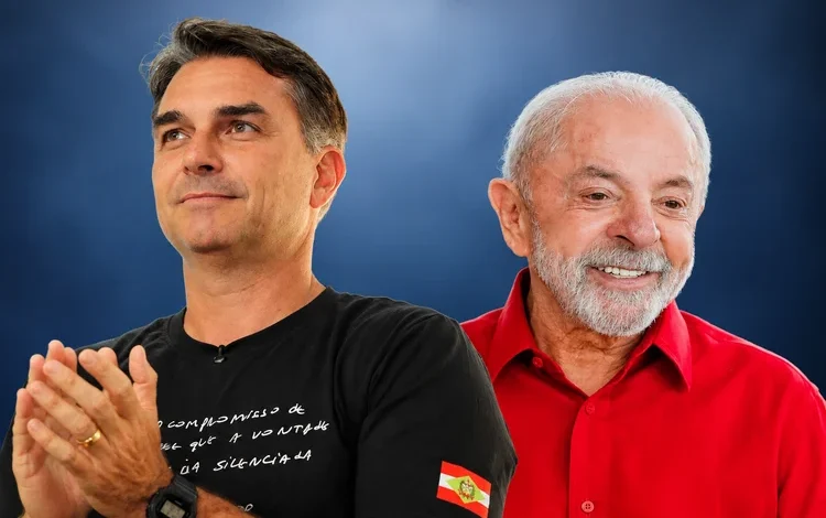 Flávio Bolsonaro lidera com 49,8% contra 47,6% de Lula em segundo turno