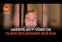 Flávio Bolsonaro publica primeiro vídeo nos EUA e fala sobre planos políticos