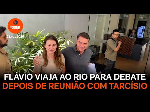 Flávio viaja para o rio de janeiro após alinhar estratégias com tarcísio de freitas