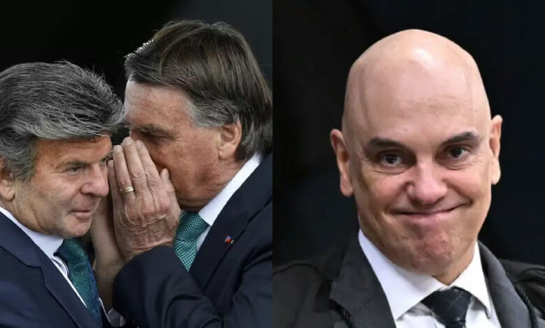 Fux solicita acesso a processos conduzidos por Moraes sobre condenação de Bolsonaro