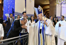 Geraldo Alckmin marca presença em missa na Basílica de Aparecida